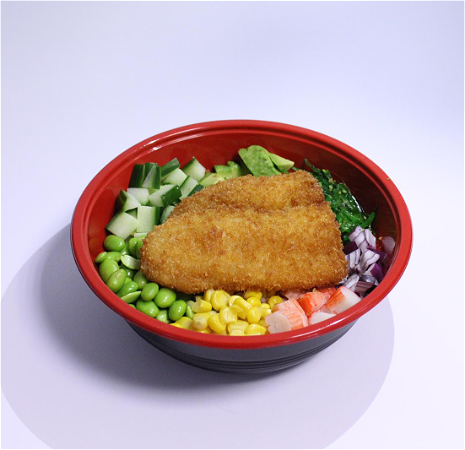 Fried fish bowl